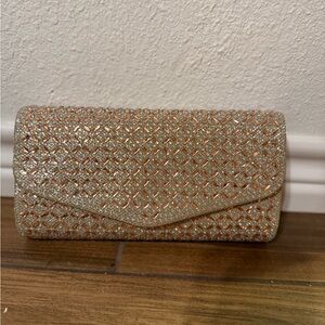 Elegant Gold Clutch